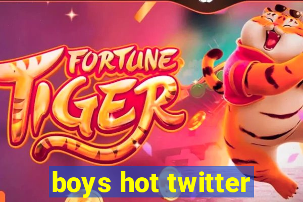 boys hot twitter